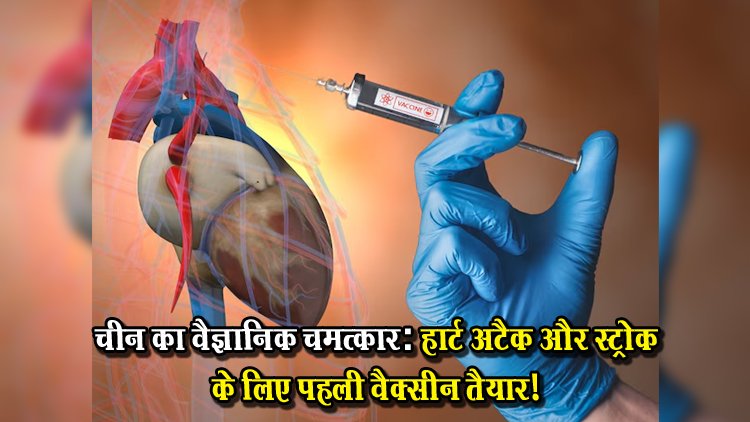 चीन का वैज्ञानिक चमत्कार: हार्ट अटैक और स्ट्रोक के लिए पहली वैक्सीन तैयार!